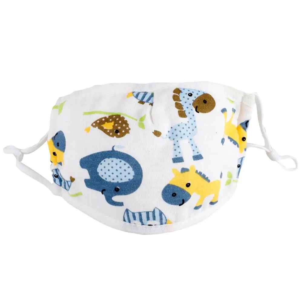 

Cute Anti Pollution Mouth Mask Dust Respirator Face Masks Cotton Corona Test Masks for Kid Toddler Boy Girl