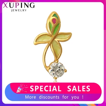 

Xuping Pendant for Women New Arrival Elegant Shaped Jewelry Synthesis Cubic Zirconia Romantic Vintage Mother's 35192