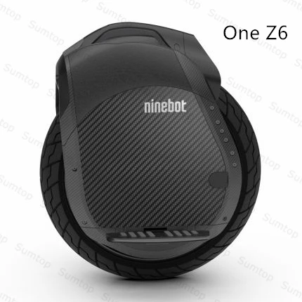 Скутер Ninebot One Z10/Z6, самобалансирующийся, 1800 Вт, 45 км/ч, с рулем, Электрический Ховерборд, поддержка Bluetooth - Цвет: Ninebot Z6