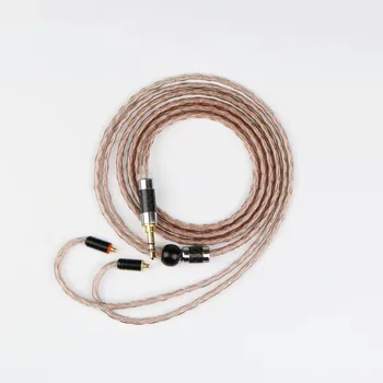 

MMCX Pin 3.5mm Jack Earphone Audio Cable For se215 se315 se425 se535 se846 UE900 Hifi Plug Headphones Upgrade wire DIY