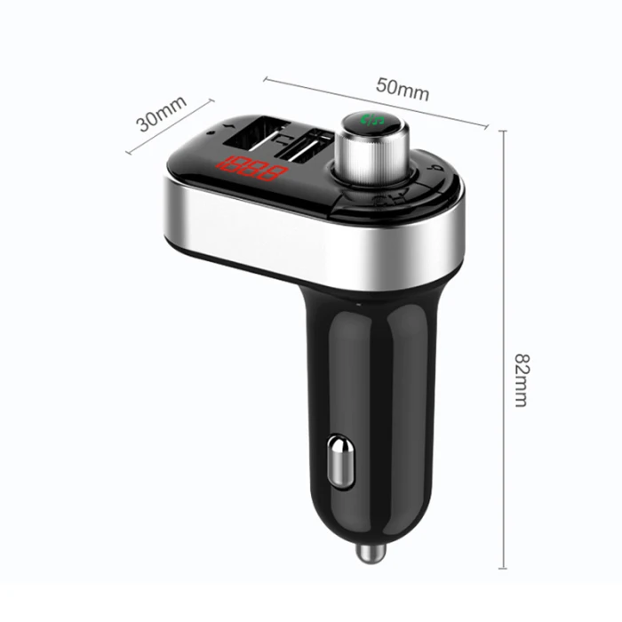 Автомобильный fm-передатчик Bluetooth плеер двойной USB зарядное устройство беспроводной адаптер MP3-плеер NC99