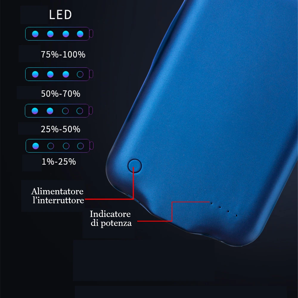 Для huawei Nova 5 Pro Чехол для зарядного устройства 6000 мАч внешний резервный внешний аккумулятор чехол для аккумулятора защитный чехол для телефона с подставкой
