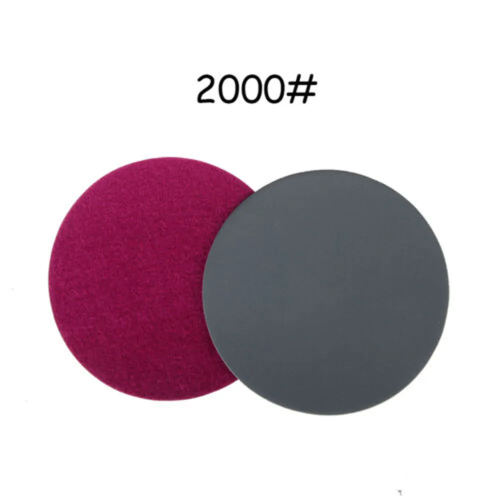 40* шкурок 5 шт для каждой грит 800/1500/2000/2500/3000/5000/7000/10000 Водонепроницаемый абразивный шлифовальный диск шлифовки и полировки