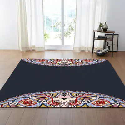 B LeRadore роскошный Европейский Boho ковер для гостиной стул коврик для йоги нескользящий мягкий коврик для спальни полиэстер лохматый коврик для пола - Цвет: B