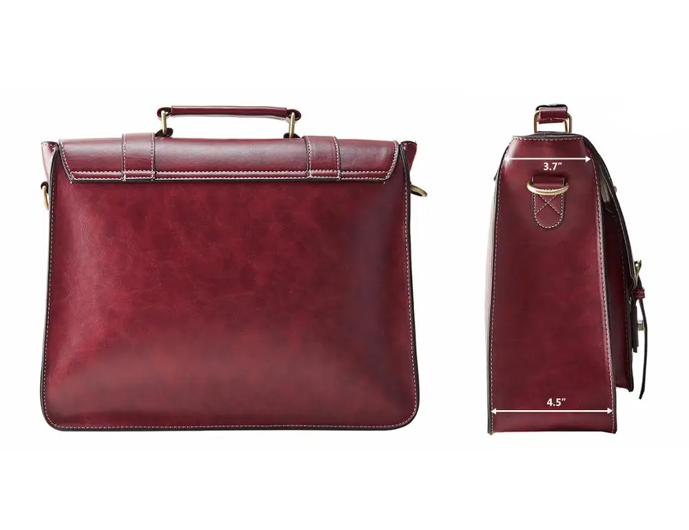 ECOSUSI, новинка, 14 дюймов, сумка-мессенджер для ноутбука, для женщин, известный дизайнер, женские сумки в ретро стиле, сумка через плечо, новинка
