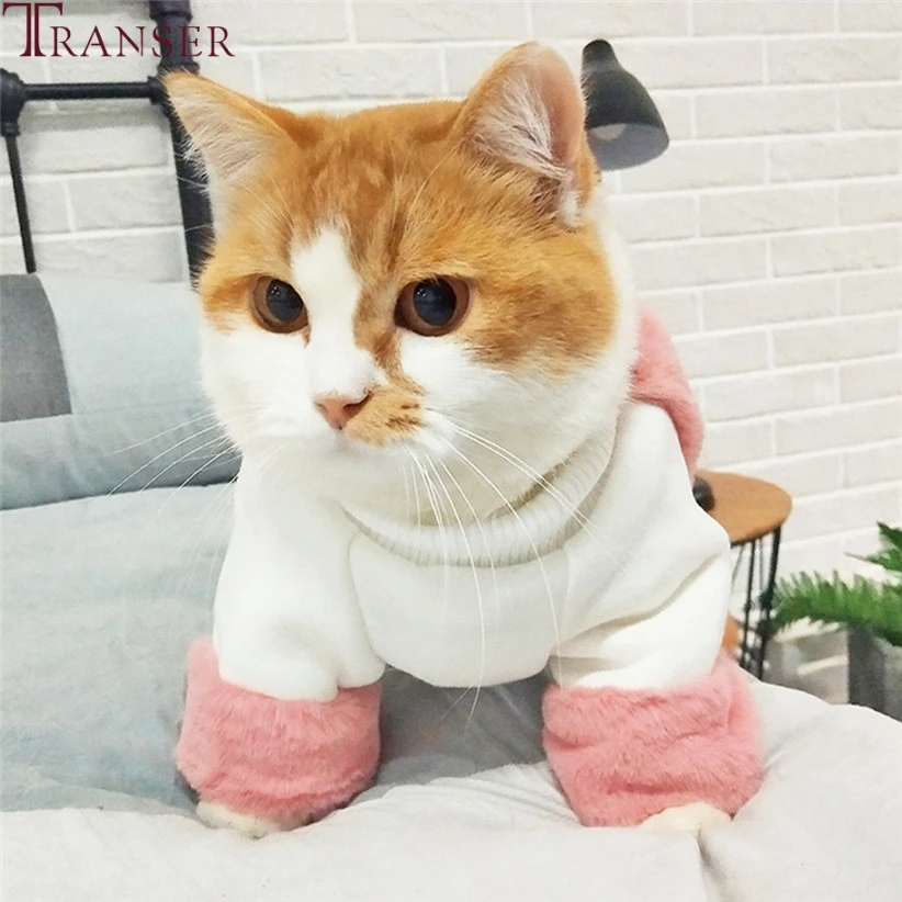 Мягкий плюшевый кролик, кошка, одежда для собак, теплый мягкий свитер для домашних животных, пуловер, одежда для щенков, одежда для кошек на зиму 912