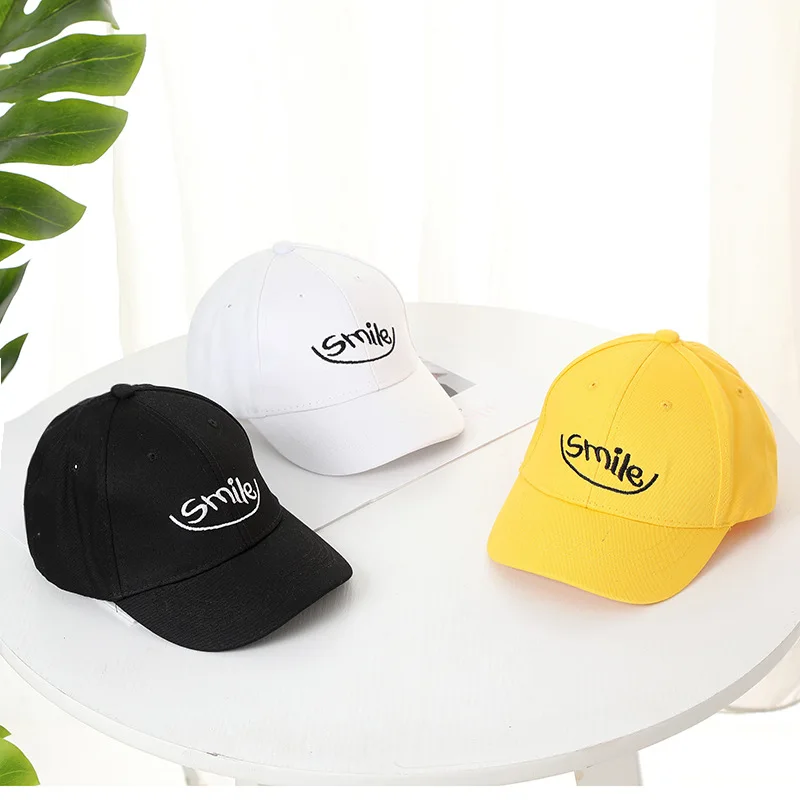 

Spring And Summer New Style Korean-style Fashion English Lettered Children Fashion Baseball Cap College Style Sun-resistant Brim