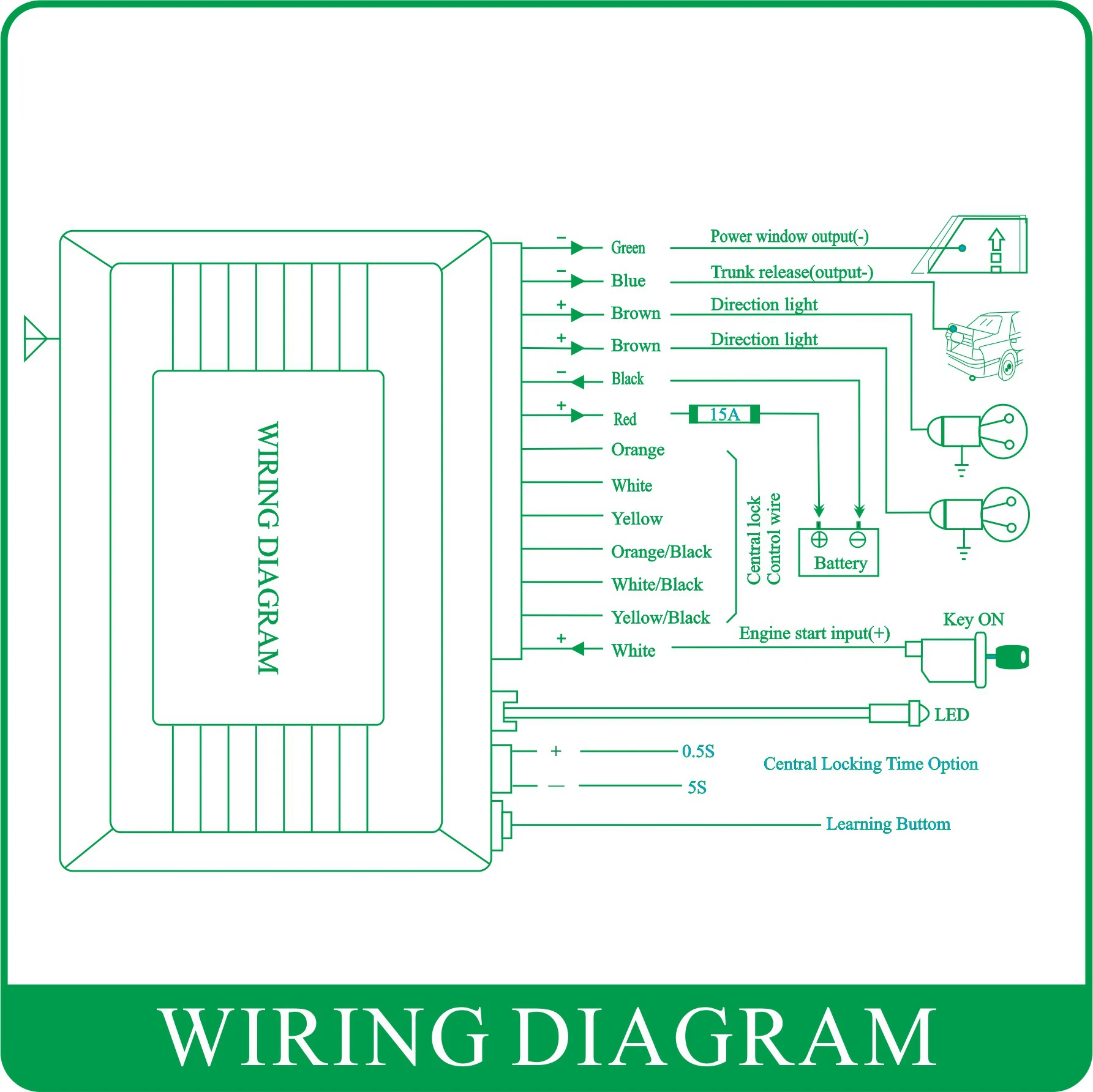 Keyless entry system инструкция на русском схема подключения m616
