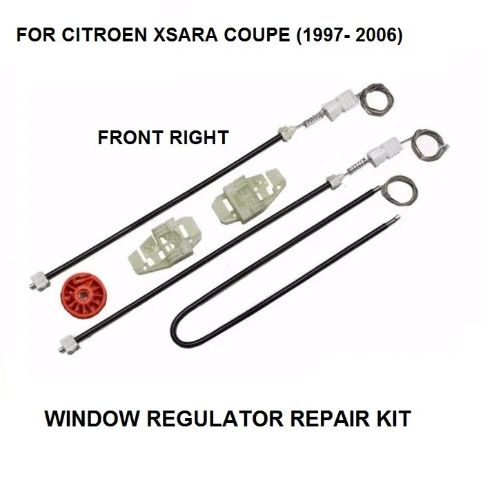 Electric Window Repair Clip Kit For Citroen Xsara Break Facelift Window