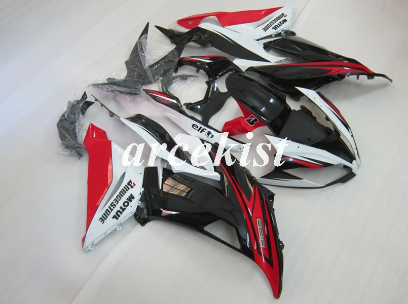 4 подарки Abs Обтекатели комплект подходит для kawasaki Ninja ZX6R 636 2013- 13 14 15 16 17 599 6R ZX-6R Кузов Набор на заказ бесплатно