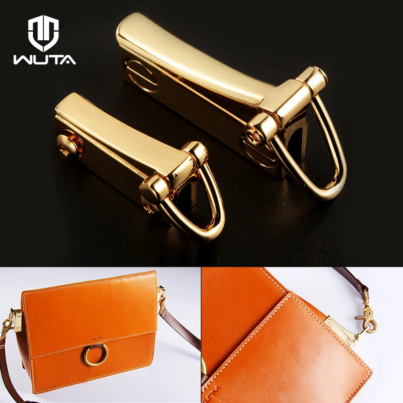 WUTA Pack of 2 Leather Bag Hangers Gusset Clamp Leather Craft Accessories 