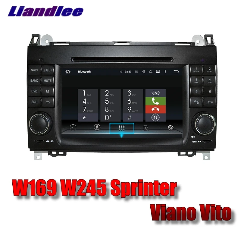 Liandlee автомобильный мультимедийный плеер NAVI для Mercedes Benz W169 W245 Sprinter 2004 ~ 2013