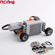 

For MOC Parts Multi Power Functions Tool Servo Blocks Electric Motor PF Model Sets Building Kits Compatible with Legoeds