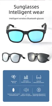 

5.0 Smart Bluetooth headset glasses, semi-open smart audio, smart stereo, wireless Bluetooth headset glasses