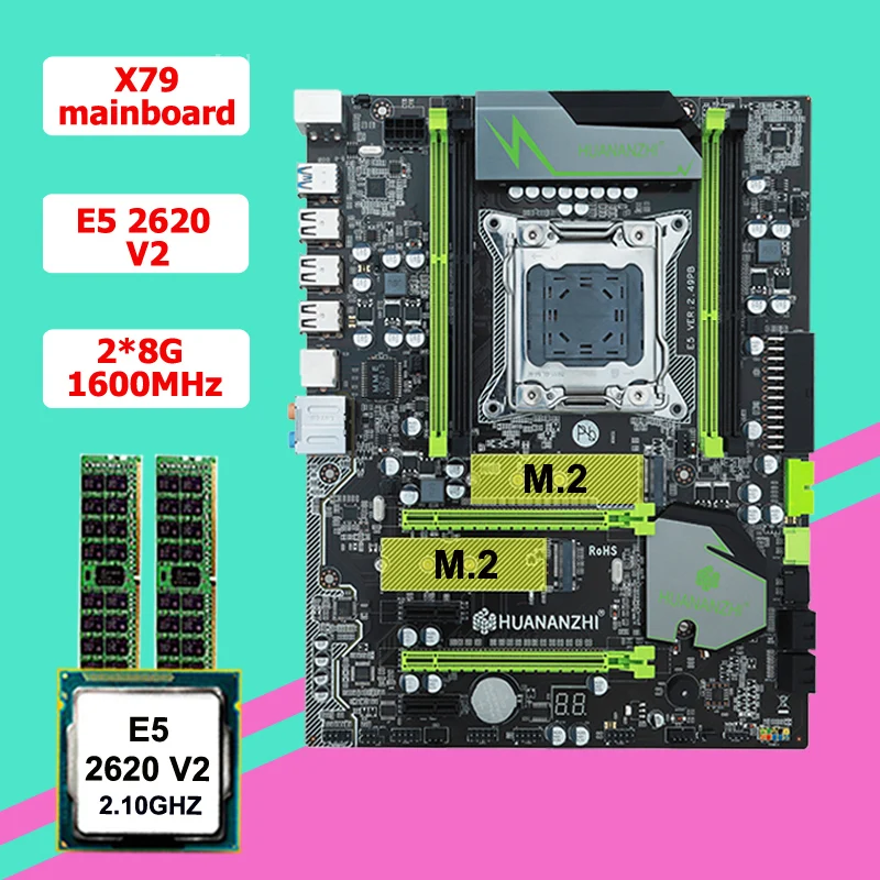 ^Cheap Discount motherboard HUANAN ZHI X79 LGA2011 motherboard CPU RAM combo CPU Xeon E5 2620 V2 2.1GHz RAM 16G(2*8G) 2 years warranty ^Cheap Discount motherboard HUANAN ZHI X79 LGA2011 motherboard CPU RAM combo CPU Xeon E5 2620 V2 2.1GHz RAM 16G(2*8G) 2 years warranty