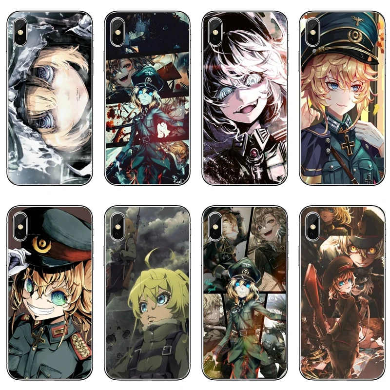 Japan Anime Youjo Senki Accessories Phone Case For Xiaomi Mi 11 Note 10 10t 9 9t 8 Pro Lite A3 A1 Poco F1 F2 M3 X3 Nfc Phone Case Covers Aliexpress