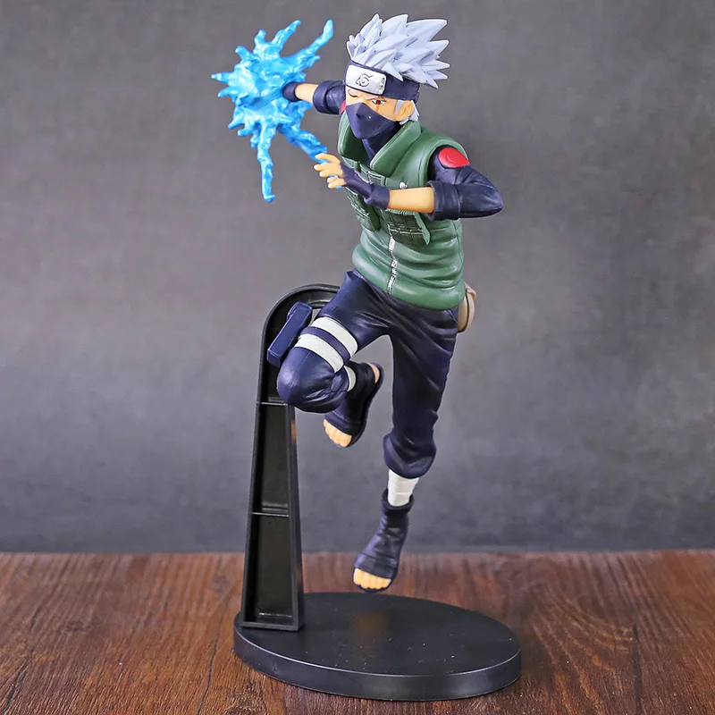Наруто Шипуден виброзвезды Hatake Kakashi молния резак Ver. Модель игрушки из ПВХ|Игровые