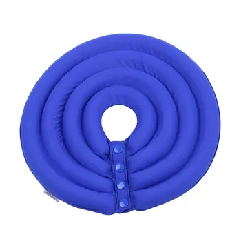 

Doglemi Protective Recovery Pet Soft Cone Comfortable E-Collar for Dogs and Cats Water-resistant, Blue XXL
