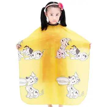 

1pc Hair Salon Cloak Hair Styling Apron Adorable Haircut Apron for Boys Children Girls Kids