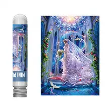 Puzzle de dessin animé, 150 pièces, Mini Tube, anti Stress, jouet éducatif pour enfants