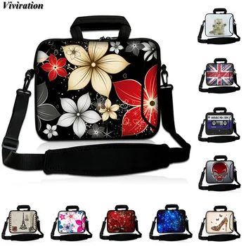 

Capa Para Notebook Bag 14 13 10 15 17 13.3 12 11.6 Laptop Sleeve Chromebook Case Women Messenger Shoulder Computer Bag PC Cover