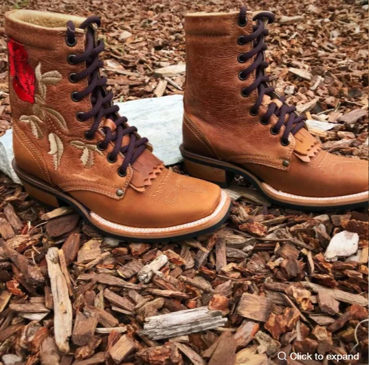 

Women's Boots New for 2020 High Quality Pu Leather Safety Fashion Low Heel Boot Female Vinage Classic Lace-up Martin Boots QA004