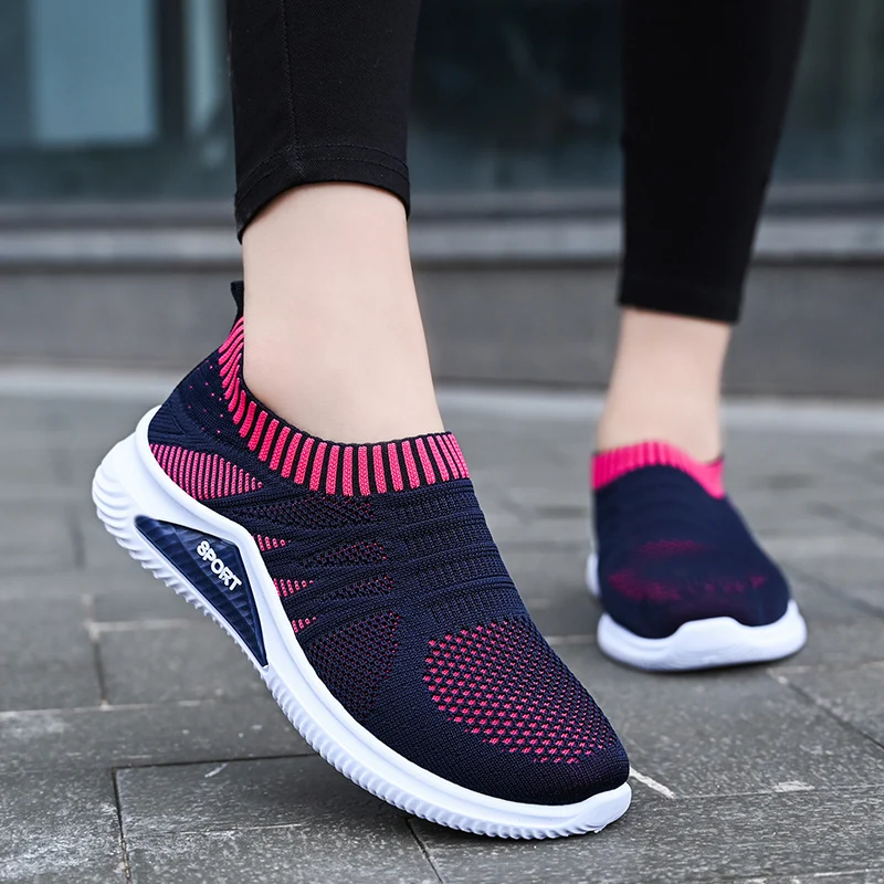 Tenis deportivos para Mujer, Tenis femeninos, zapatillas de Tenis para  Mujer, diseño de marca, calzado deportivo bonito para correr, zapatillas  planas para Mujer 2020|Zapatos de tenis| - AliExpress