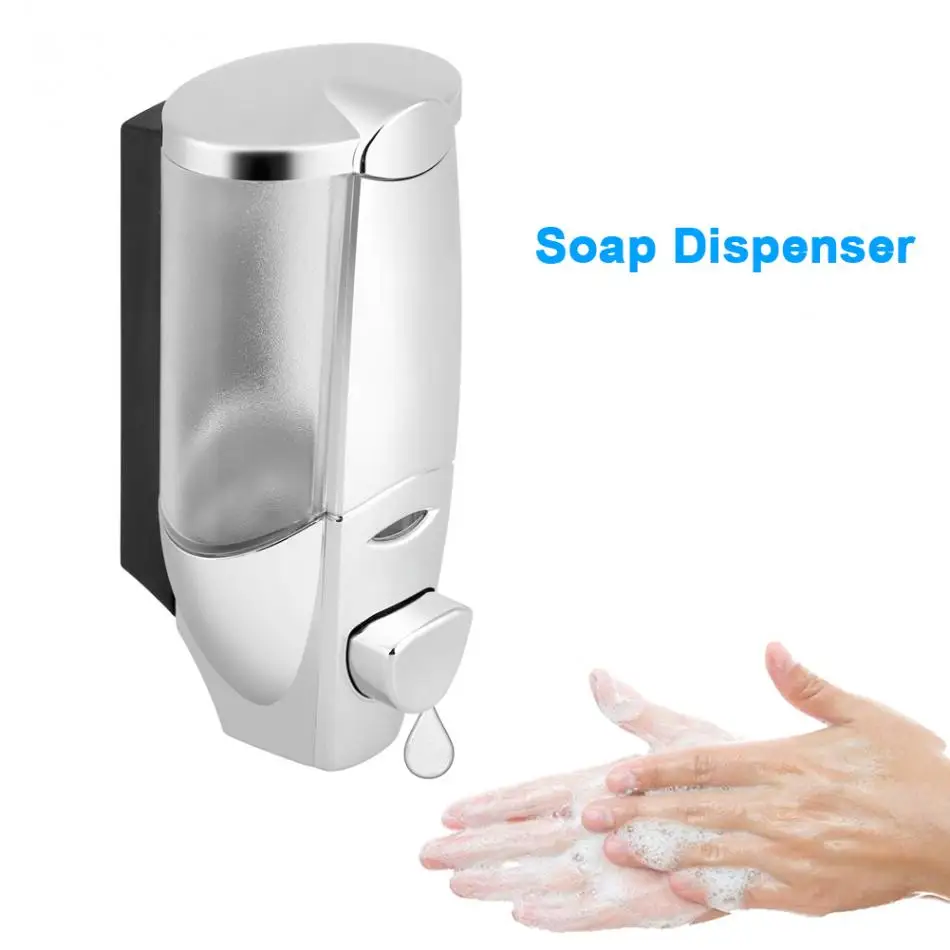 

1 Pcs Bathroom Manual Soap Dispenser Wall Mount Soap Dispenser Bathroom Shower Shampoo Box