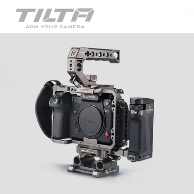 Клетка для камеры TILTA PANASONIN S1 S1H S1R DSLR с креплением холодной обуви микрофона