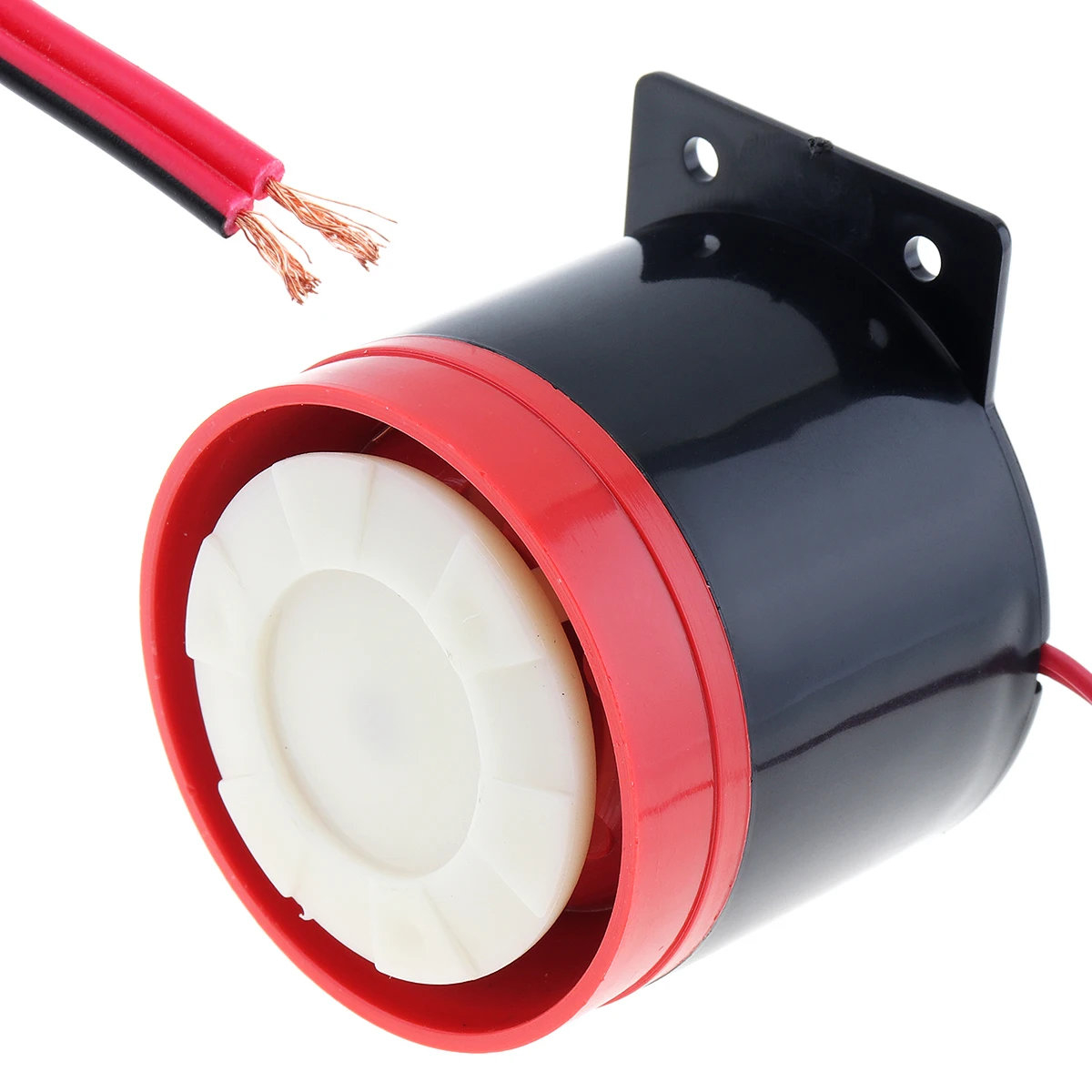 

Black & Red 105dB Reversing Back up Alarm Horn Speaker for Motorcycle Car Vehicle