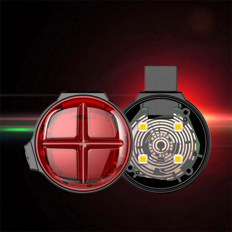 

Smart Rear Taillight Bike Light USB Wireless Charging Led Intelligent Brake induction Cycling MTB Bicycle Light Running Lamp