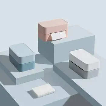 

2020 Simple Tissue Box Mordern Style Household Tissue Bin Multifunctional Drawer Paper Case Towel Tissue Storage Box