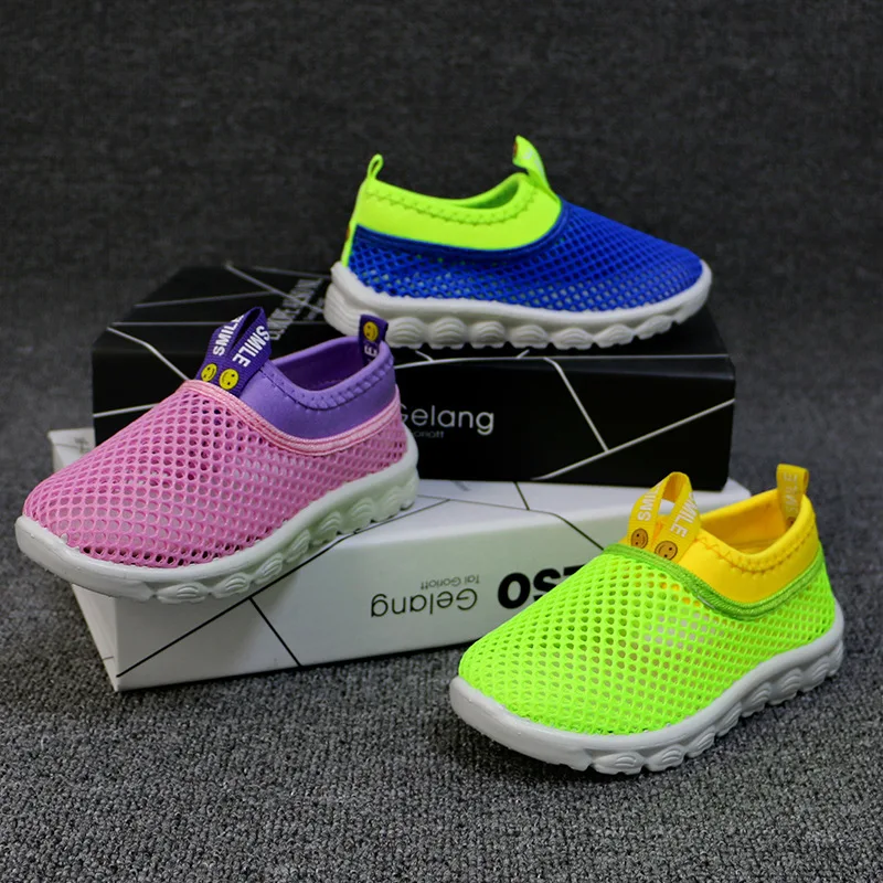 bright color sneakers