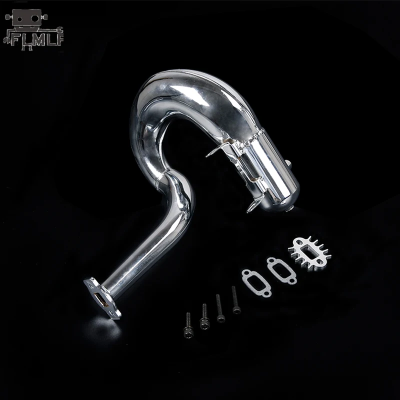 

Muffler Silence Exhaust Pipe Fit 1/5 HPI ROFUN BAHA ROVAN KM BAJA 5B 5T 5SC Toys Parts