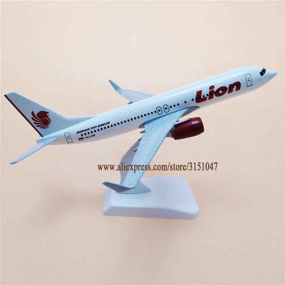20 см сплав металла Air indonesia LION Airways Boeing 737 B737 модель самолета Модель самолета Стенд самолет подарки