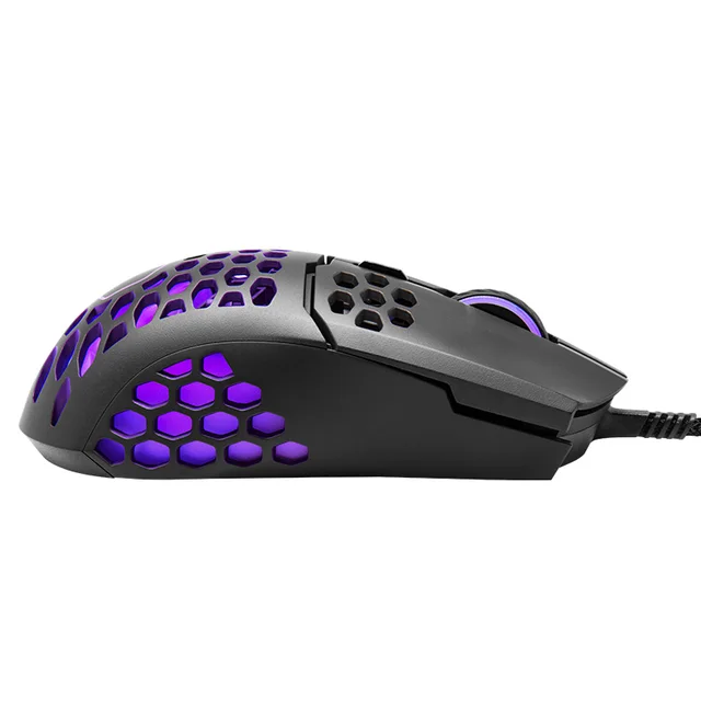 Cooler Master MM711 Lite RGB Backlight Gaming Mouse Lightweight Honeycomb Shell For Computer PC Laptop Gamer Complete Mause 5