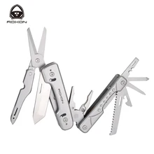 Roxon s802 alicate multiferramenta phantom, tesoura e faca substituível, cortadores de fio e fio, novo 2020