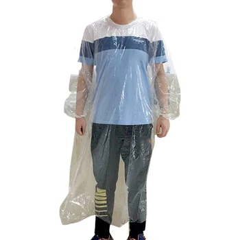 

Disposable Rain Ponchos Waterproof Raincoat with Hoods Portable for Men Women Kids for Sporting Games Concerts 20 Packs