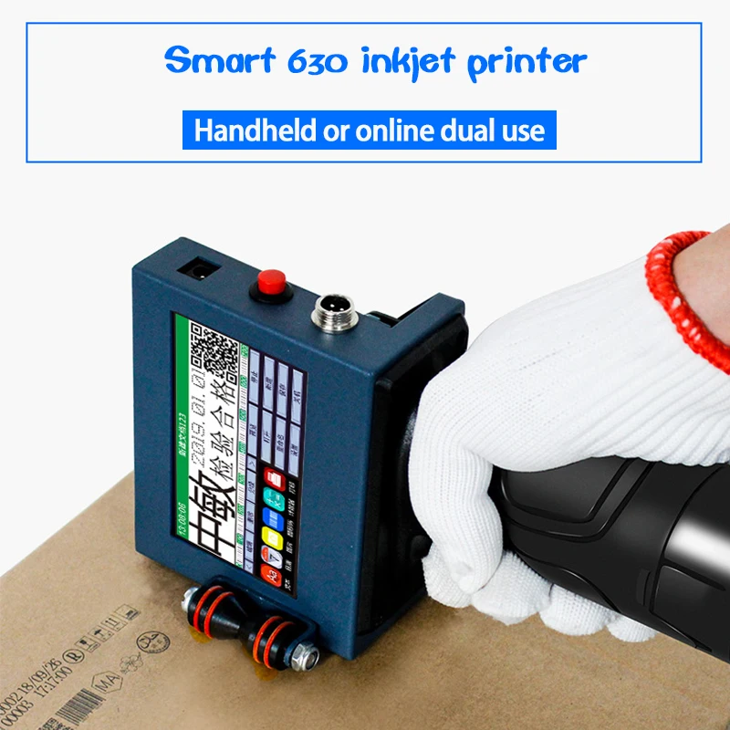 

Automatic intelligent handheld inkjet printer laser coding machine / food price / production date / sign code printer