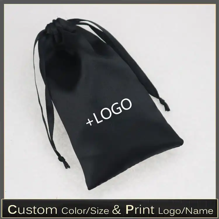 custom satin dust bags