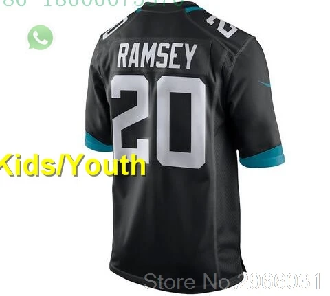 Jacksonville A+++ качественный Детский Молодежный Blake Bortles 5 Jalen Ramsey 20 leonard fournette 27 yannick ngakoue 91 jersey - Цвет: for kids youth
