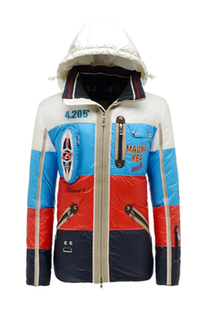 B0GNER с капюшоном водонепроницаемая зимняя спортивная парка ветрозащитная Мужская Kanoa-D пуховая уличная Лыжная куртка