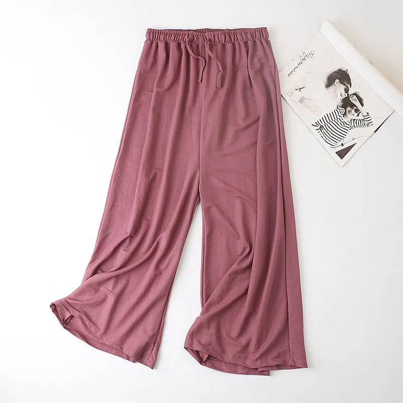 Pyjama Trousers Light Deep Gray Loungeware Summer New Soft Pajama Pants Loose Home Wear Women Bottoms Pants Sleepwear Sleep Bottoms Aliexpress