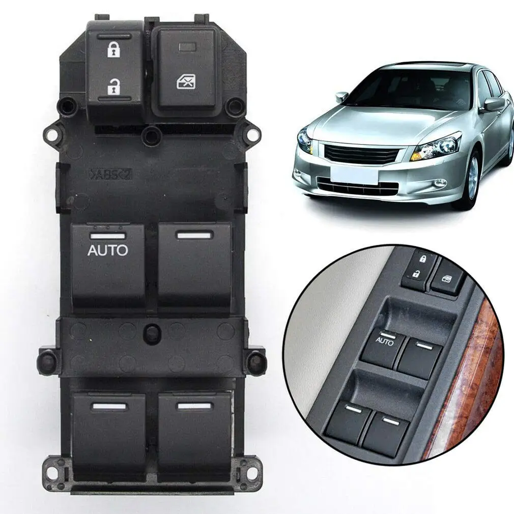 Electric Power Master Window Control Regulator Switch Button for Honda Accord