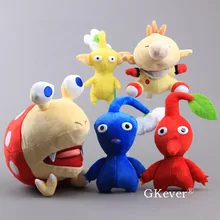 Pikmin капитан Олимар булборб Chappy желтый/синий/красный цветок 5 стилей детский подарок 14-25 см мягкие куклы милые