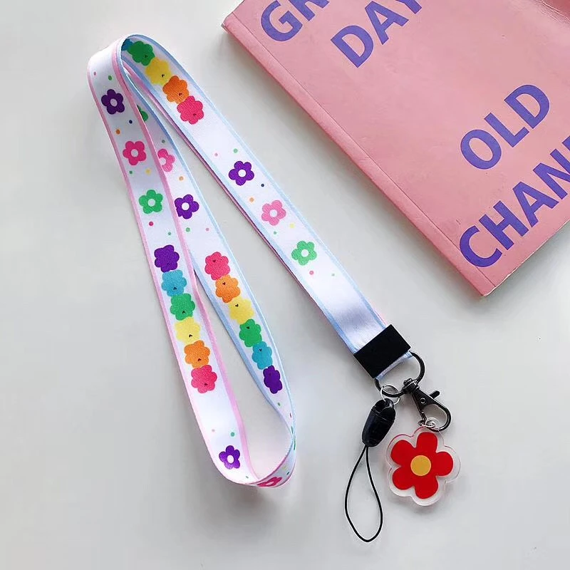 Nette мультфильм anhanger ausschnitt lange ремешок schlussel zertifikat тренажерный зал удобный mit USB ID клип DIY ремешок - Цвет: A