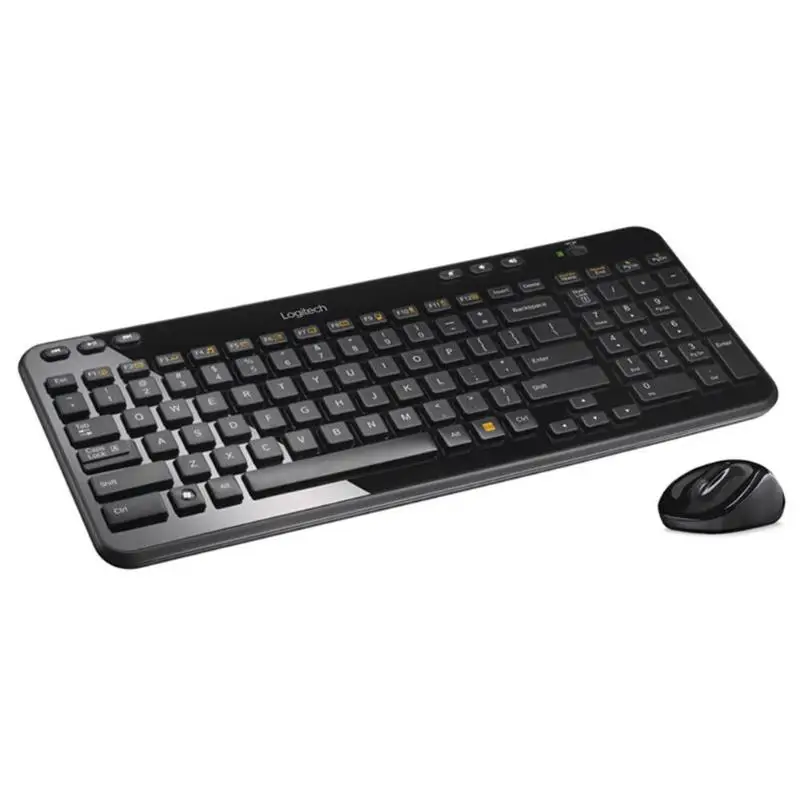 Беспроводная клавиатура logitech MK365 USB, приемник Unifying, мышь 1000 dpi, набор комбо для дома, офиса, ноутбука