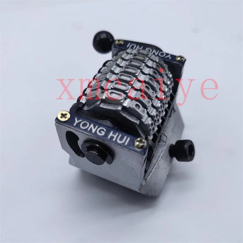

2 PCS No spring GTO 7-digits Numbering Machine Vertical Jump Moth 0987654......