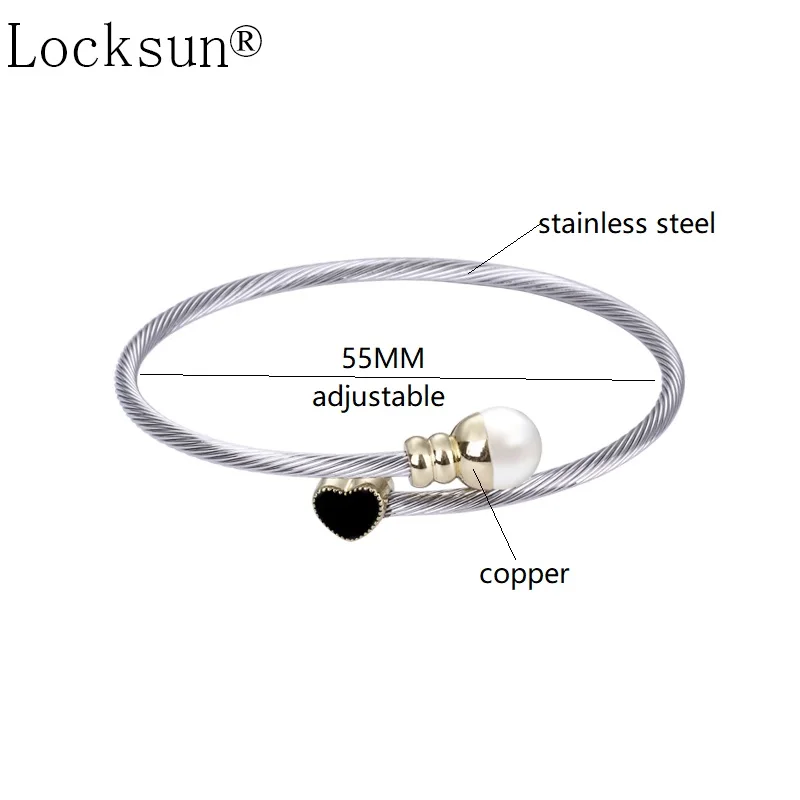 Locksun новые женские открытые кольца 585 розовое золото Тонкий жемчуг модные