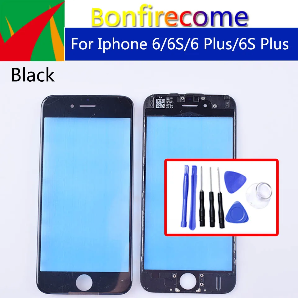 Переднее Сенсорное стекло LCD для телефона/6S/6 Plus/6S Plus сменный внешний объектив с